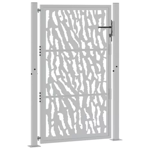  Kerti kapu 105x155 cm időjárásálló acél nyomvonalas kivitelben