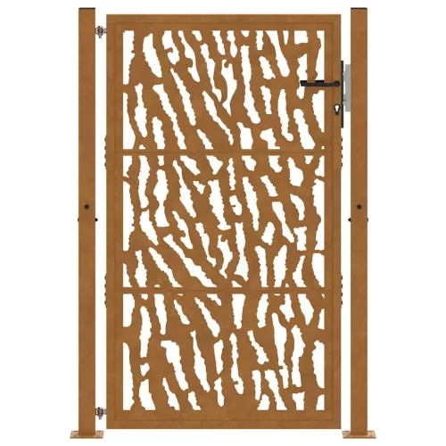  Kerti kapu 105x155 cm időjárásálló acél nyomvonalas kivitelben