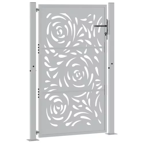  Kerti kapu 105x155 cm Időjárásálló acél lángos Design