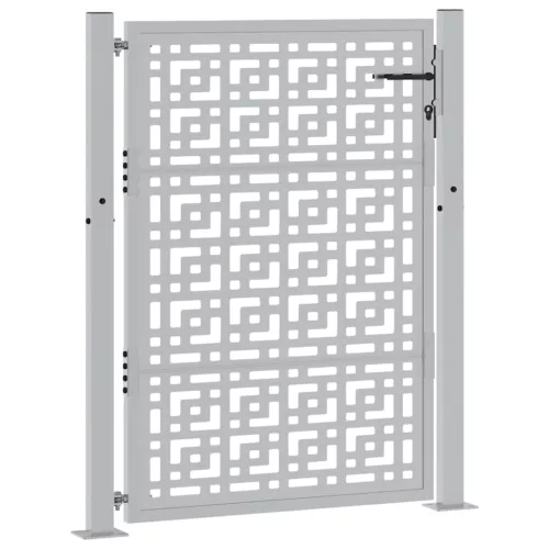  Kerti kapu 105x130 cm időjárásálló acél kereszt kivitelben