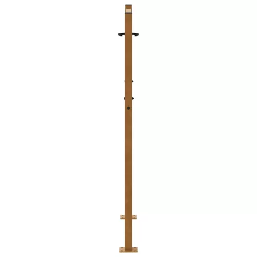  Kerti kapu 105x130 cm időjárásálló acél kereszt kivitelben