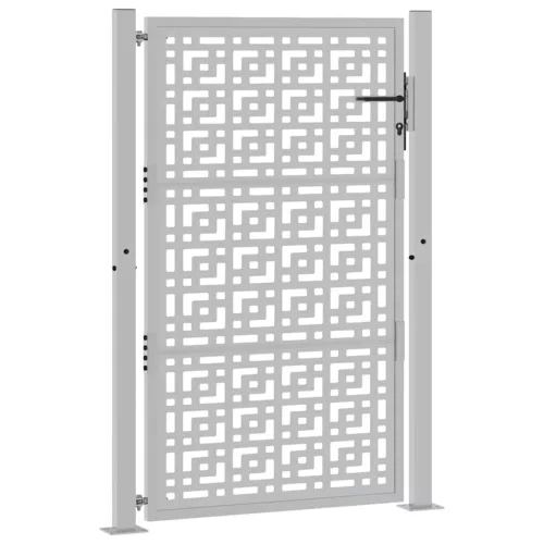  Kerti kapu 105x155 cm időjárásálló acél kereszt kivitelben