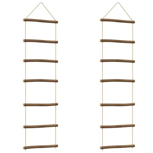  Fali dekorációk létra alakú 2 db 30x100 cm natúr ág