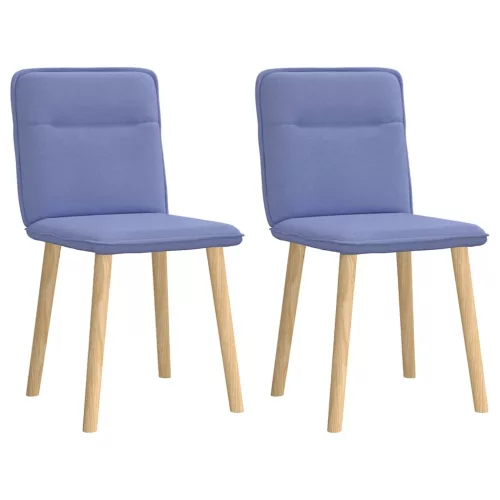  étkezőszékek 2 db Jeans kék szövet