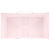  50 db rózsaszín papírzacskók fogantyúkkal 15x8x21 cm