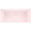  50 db rózsaszín papírzacskók fogantyúkkal 26x12x35 cm