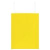  50 db sárga papírzacskók fogantyúkkal 32x22x28 cm