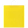  50 db sárga papírzacskók fogantyúkkal 45x17x48 cm