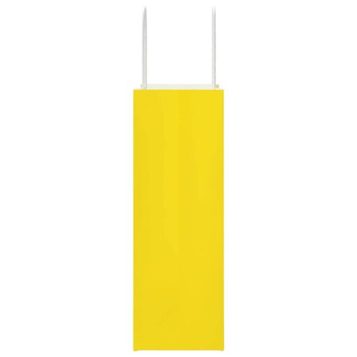  250 db sárga papírzacskók fogantyúkkal 21x11x31 cm