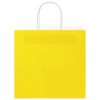  250 db sárga papírzacskók fogantyúkkal 26x17x25 cm