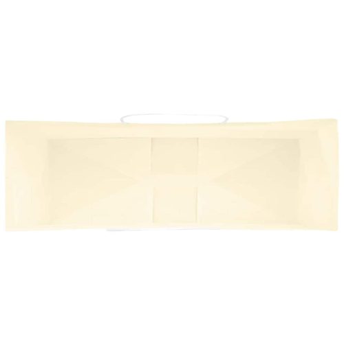  250 db sárga papírzacskók fogantyúkkal 32x12x42 cm