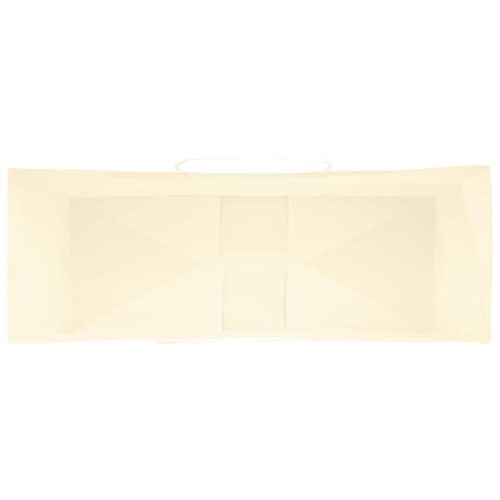  250 db sárga papírzacskók fogantyúkkal 45x17x48 cm