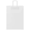  50 db fehér papírzacskók fogantyúkkal 32x17x44 cm