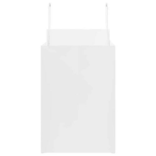  250 db fehér papírzacskók fogantyúkkal 32x17x25 cm