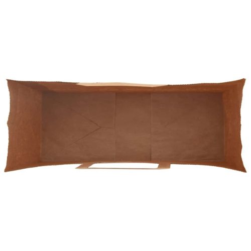  250 db fekete papírzacskók fogantyúkkal 32x12x42 cm