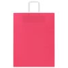  50 db rózsaszín papírzacskók fogantyúkkal 32x12x42 cm
