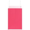  250 db rózsaszín papírzacskók fogantyúkkal 26x17x25 cm