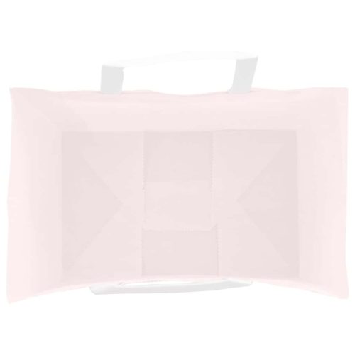  250 db rózsaszín papírzacskók fogantyúkkal 26x17x25 cm