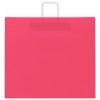  250 db rózsaszín papírzacskók fogantyúkkal 54x15x49 cm