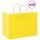  50 db sárga papírzacskók fogantyúkkal 32x17x25 cm