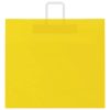  50 db sárga papírzacskók fogantyúkkal 54x15x49 cm