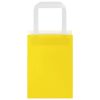  250 db sárga papírzacskók fogantyúkkal 15x8x21 cm