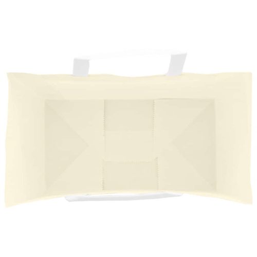  250 db sárga papírzacskók fogantyúkkal 15x8x21 cm