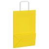  250 db sárga papírzacskók fogantyúkkal 21x11x31 cm