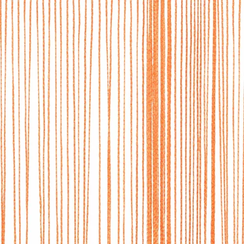  2 db narancssárga zsinórfüggöny 100 x 250 cm