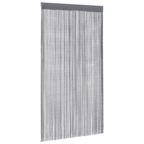  2 db antracit zsinórfüggöny 140 x 250 cm