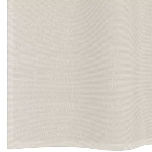  2 db krémszínű fátyolfüggönyök rojtokkal 140x260 cm