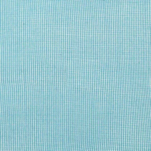 2 db türkizkék voile függönyök rúd zsebekkel
