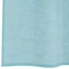  2 db türkizkék fátyolfüggönyök hurokkal 140x245 cm