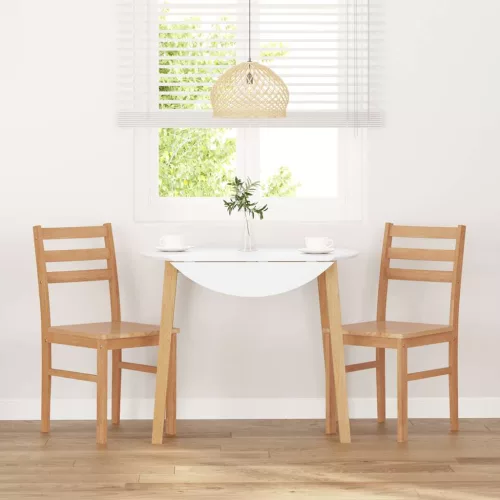  2 db tömörfa gumiból készült étkezőszékek