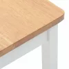  2 db fehér tömörfa gumiból bárszékek
