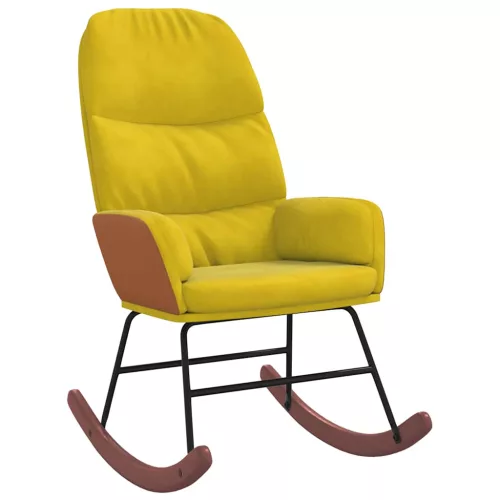  sárga bársony hintaszék