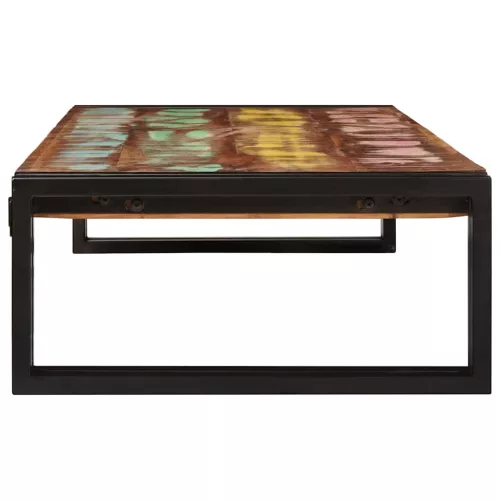  Fürdőszobai polc 120 x 50 x 23 cm Tömör mangófából, vas