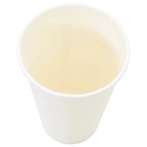  1000 db fehér papír kávéscsészék 16oz 400ml