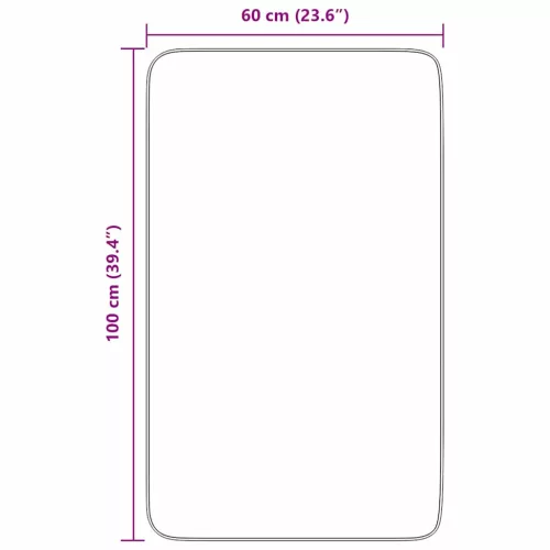  poros rózsaszín hosszú szálú NAVARRA bozontos szőnyeg 60x100 cm