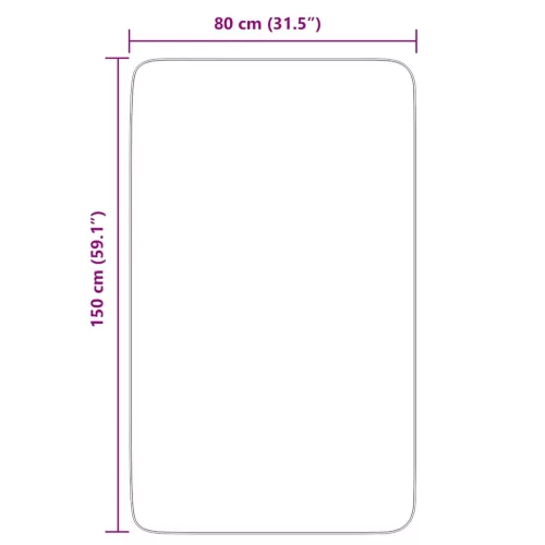  tengerész hosszú szálú NAVARRA bozontos szőnyeg 80x150 cm