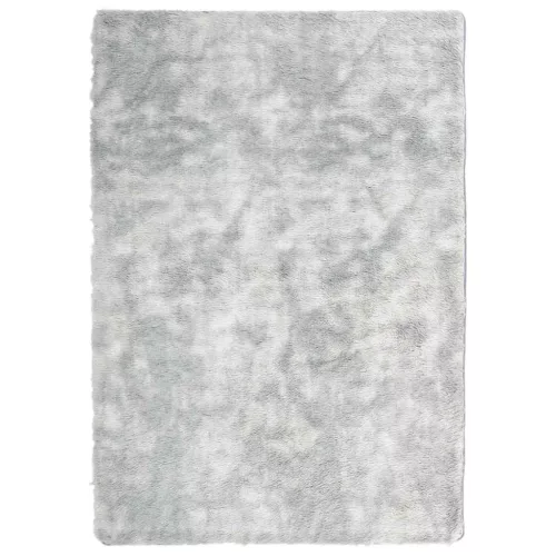  ezüstszürke hosszú szálú NAVARRA bozontos szőnyeg 120x170 cm