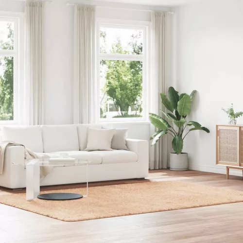  bézs poliészter hosszú szálú NAVARRA bozontos szőnyeg 200x290cm