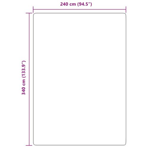  sötétszürke hosszú szálú NAVARRA bozontos szőnyeg 240x340 cm