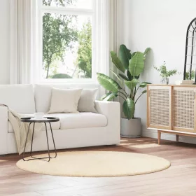    krém poliészter hosszú szálú NAVARRA bozontos szőnyeg 160x160cm