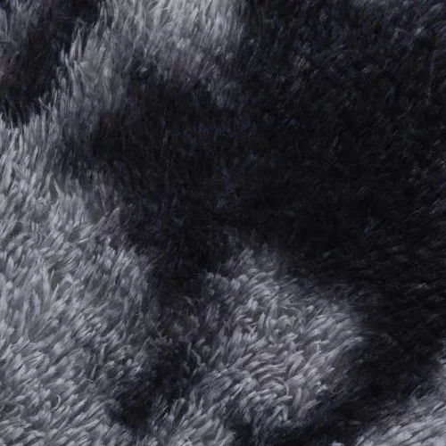  sötétszürke hosszú szálú NAVARRA bozontos szőnyeg 240x240 cm