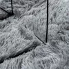  világosszürke hosszú szálú NAVARRA bozontos szőnyeg 300x200 cm