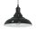  függesztéklámpa magassága állítható E27 fényes fekete Ø31cm fém
