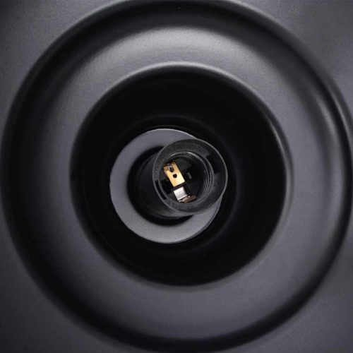  függőlámpa E27 Fekete Ø 31 cm vas