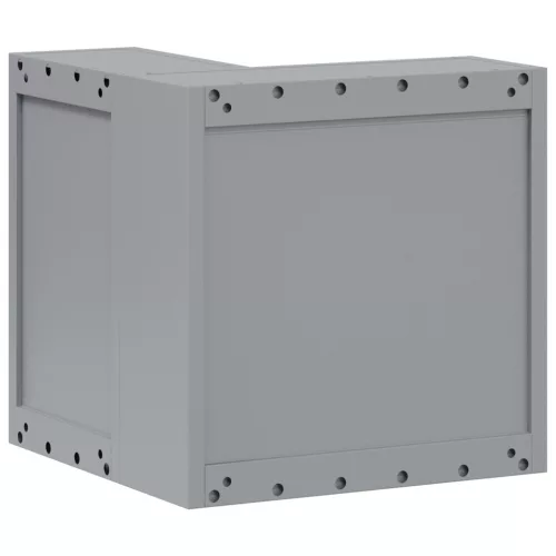  Sarokszerszám Szekrény Falszerelhető és Zárható Piros Acél