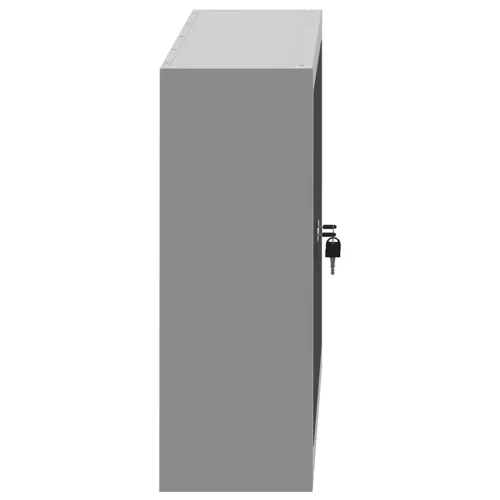  Szerszám szekrény polcokkal Fekete és Szürke 50 x 20 x 55 cm